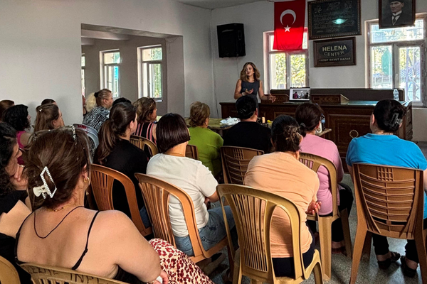 Keçiören Belediyesi’nden depremzede kadınlara Hatay’da eğitim