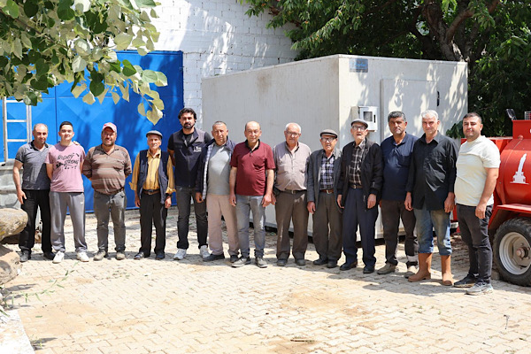  Tekke Mahallesi’ndeki üreticilere soğuk hava deposu desteği