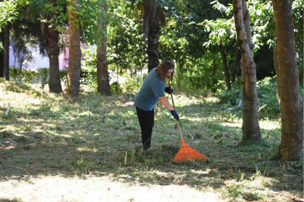 Giresun’da park ve bahçelerde bakım çalışmaları sürüyor