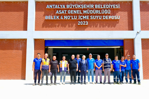 ASAT’tan COP31 öncesi Antalya’nın su altyapısına yatırım