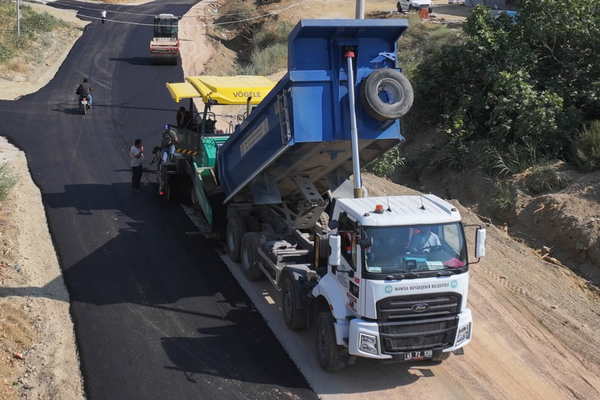Turgutlu’nun kırsal mahallelerinde ulaşım konforu artıyor