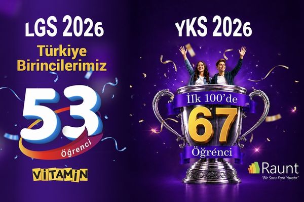 Türk Telekom’un eğitim çözümleri Vitamin LGS ve Raunt’tan güçlü performans