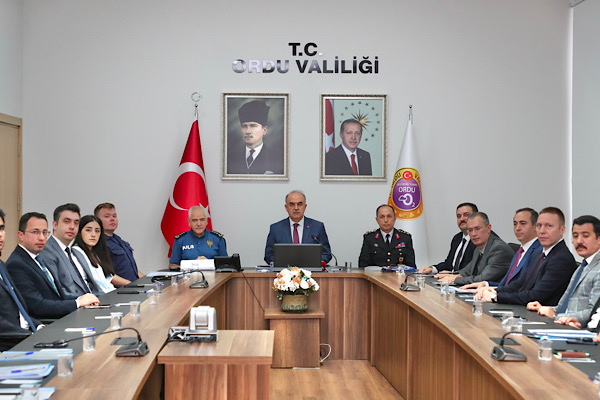Ordu’da 2026’nın ilk 8 ayına ilişkin asayiş verileri açıklandı