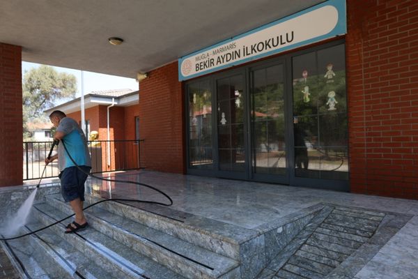 Marmaris’te okullar yeni eğitim dönemine hazır