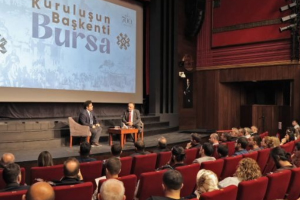 Bursa’nın Osmanlı’nın kuruluşundaki rolü söyleşide ele alındı