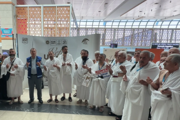 Konya’da Vefa Umresi kapsamında ikinci kafile uğurlandı