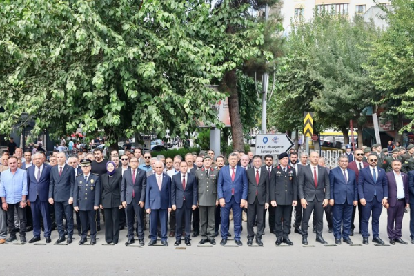Siirt’te 19 Eylül Gaziler Günü törenlerle kutlandı