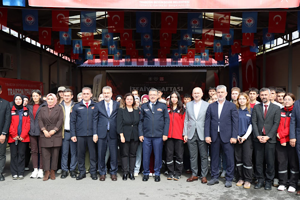 Trabzon itfaiye filosuna 290 milyon TL yatırımla 9 yeni araç