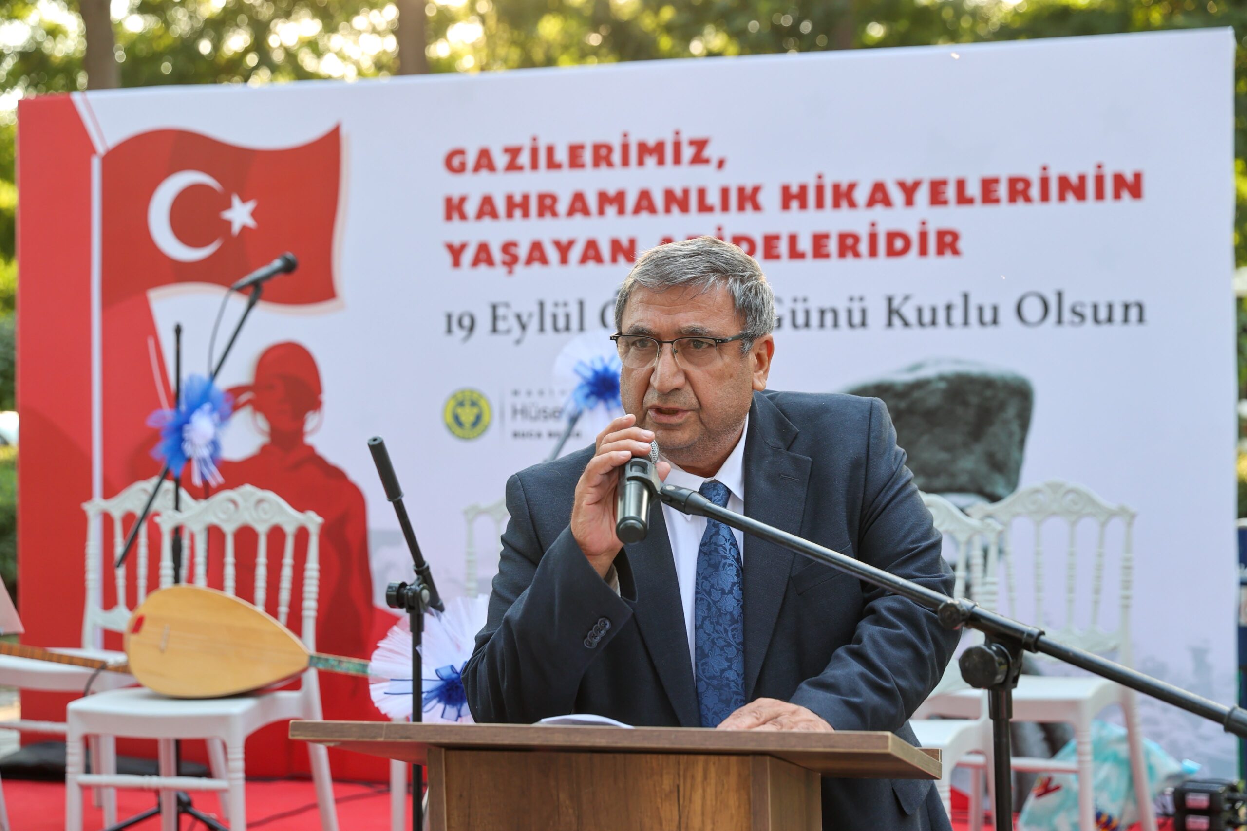 Buca’da gaziler için 19 Eylül Gaziler Günü programı düzenlendi
