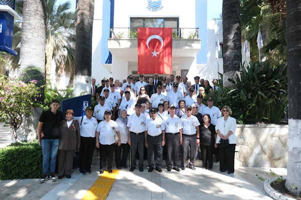 Bodrum’da 19 Eylül Gaziler Günü dolayısıyla tören düzenlendi