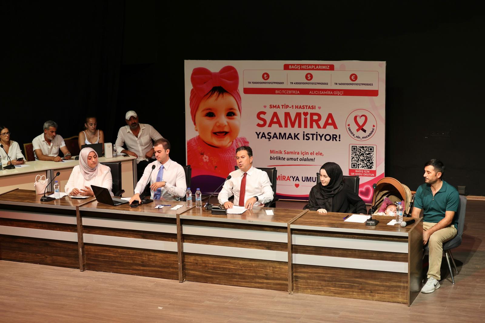 Bodrum’da SMA hastası Samira bebek için yardım gecesi düzenlendi