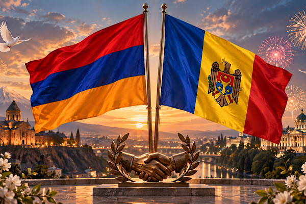 Moldova’dan Ermenistan’ın bağımsızlığının 35. yıl dönümüne kutlama