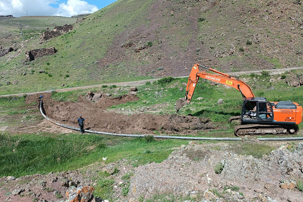 Kayseri’de 3 mahallede kapalı sistem sulama tesisleri tamamlandı