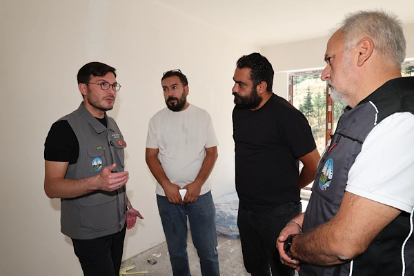 Kaledibi Kentsel Dönüşüm Projesi’nde A ve B Blok tamamlanma aşamasına geldi