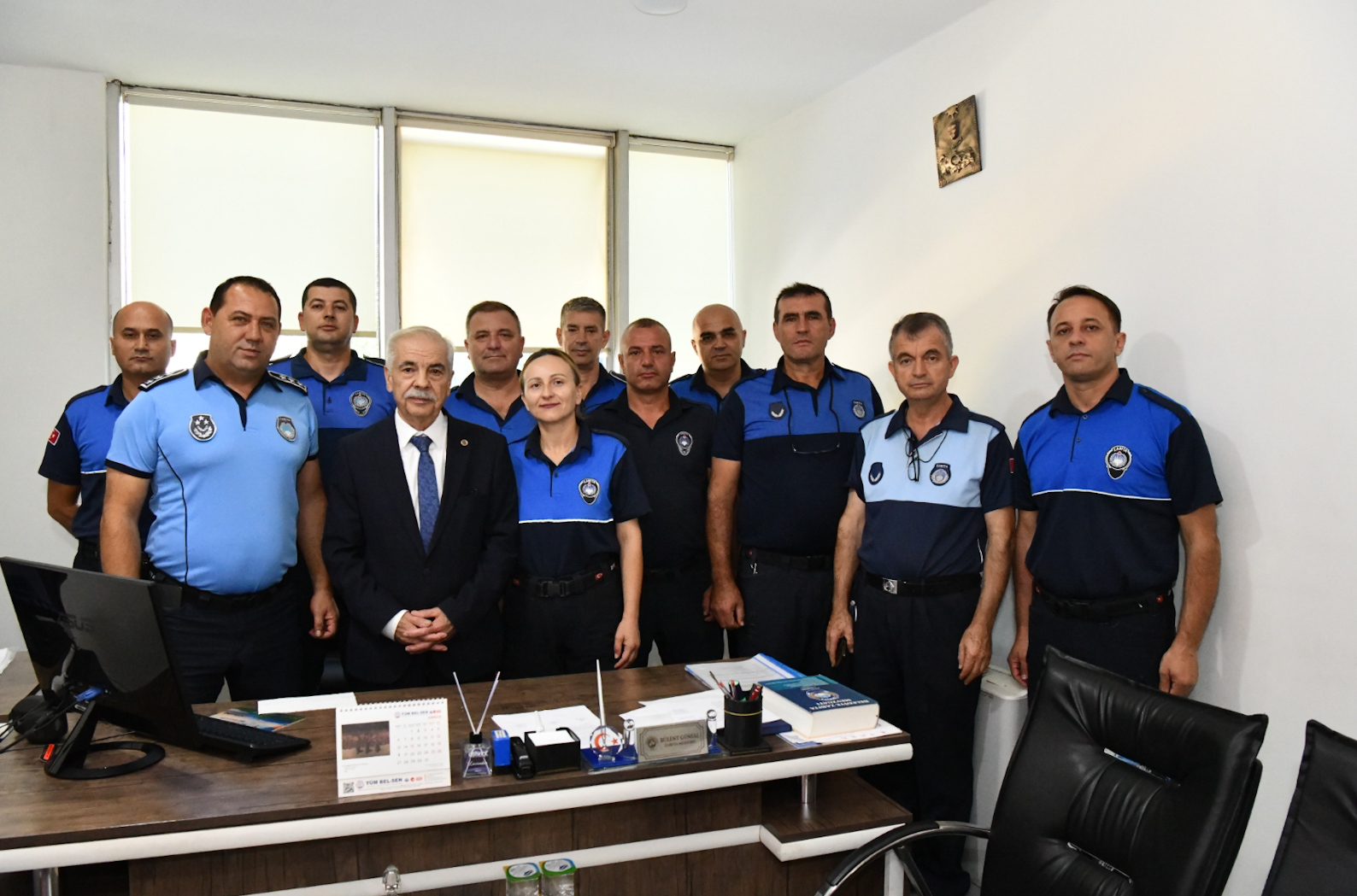 Başkan Özcan, Keşan Belediyesi Zabıta Müdürlüğü’nü ziyaret etti