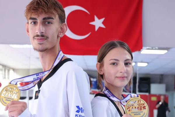 İzmirli Yelaldı kardeşlerden Avrupa’da çifte altın