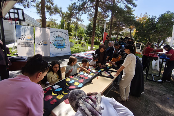 Van’da çocuklar “Sağlıklı Gelecek” etkinliğinde buluştu