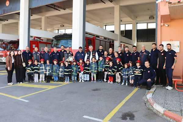 Yalova’da İtfaiye Haftası kapsamında öğrencilere eğitim verildi