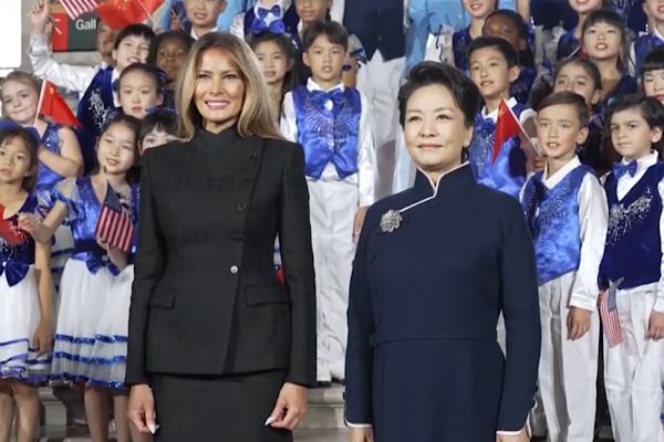 Çin ve ABD first lady’leri Asya Sanatı Ulusal Müzesi’ni ziyaret etti
