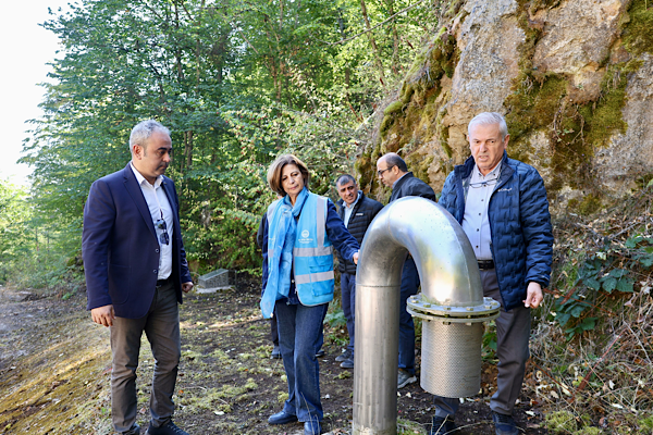 Başkan Ünlüce, Kalabak Suyu’nun kaynak alanlarında incelemeler yaptı