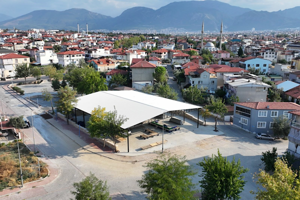 Pamukkale’de Aktepe Kapalı Pazar Yeri tamamlandı
