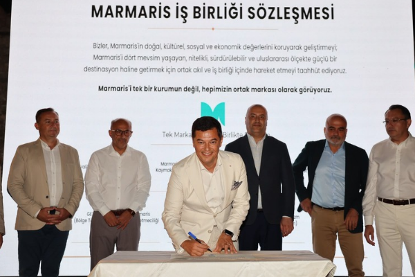 Marmaris’te kent markalaşması projesi tamamlandı