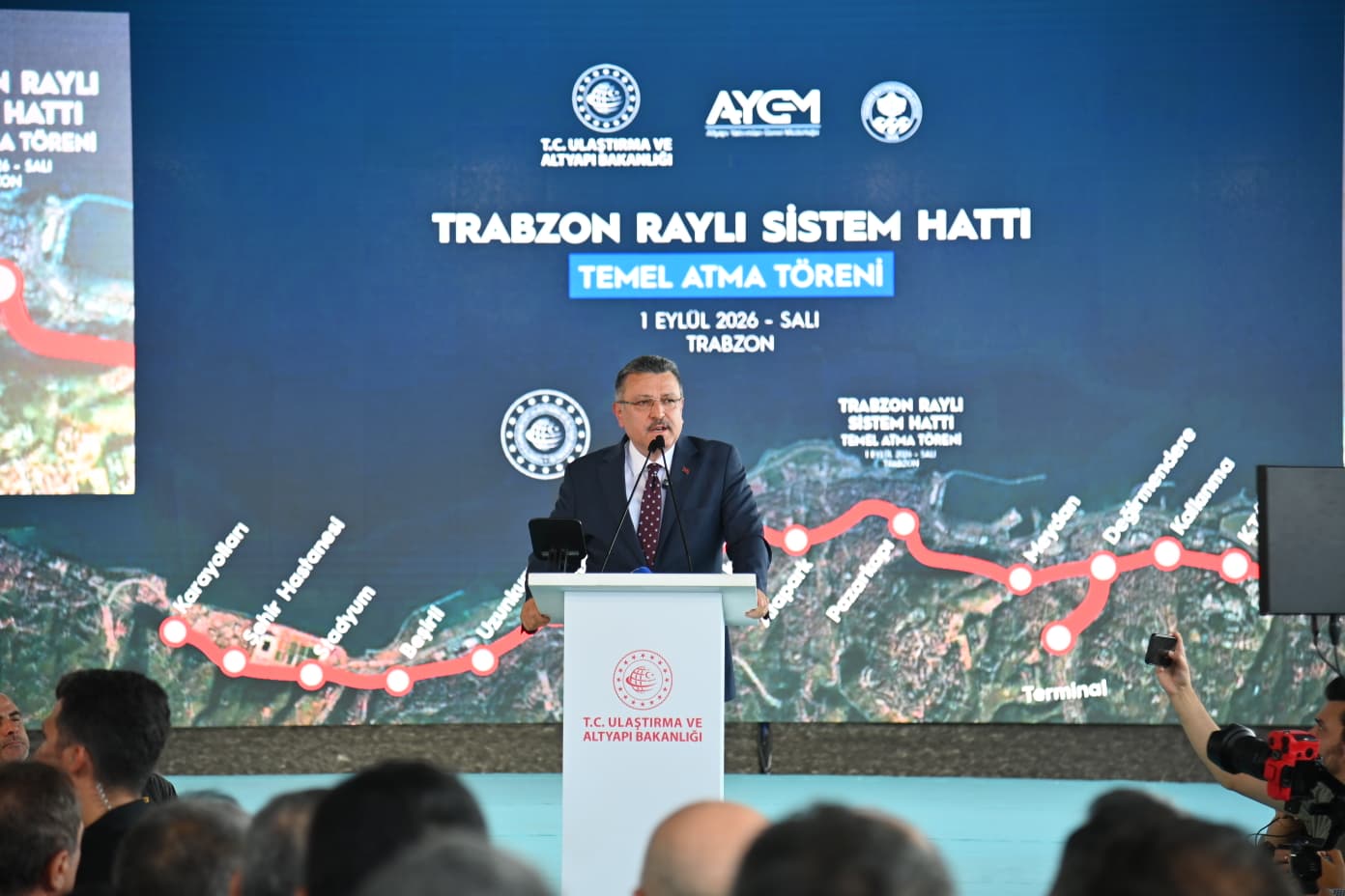Başkan Genç’ten Raylı Sistem Temel Atma Töreni’ne katılan vatandaşlara teşekkür
