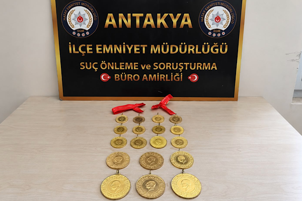 Antakya’da kaybolan altınlar  bulundu