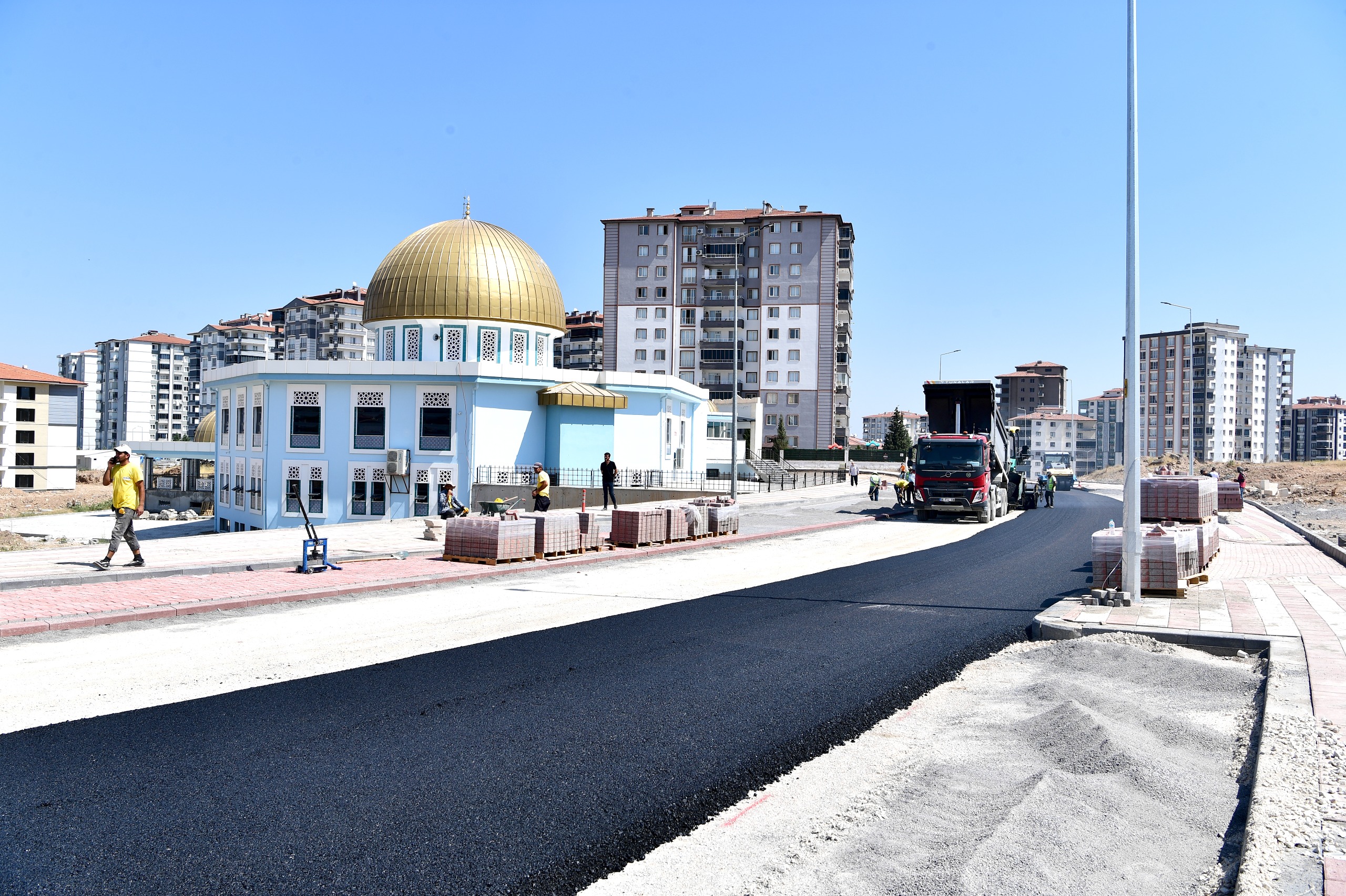 Malatya’da Yakınca Mahallesi’nde altyapı ve yol çalışmaları tamamlandı