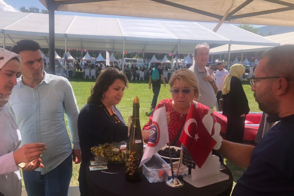 Orhangazi Belediyesi Bursa Gastronomi Festivali’nde yöresel ürünlerini tanıttı