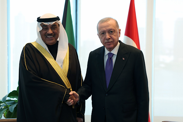 Erdoğan, Kuveyt Veliaht Prensi Al-Sabah’ı kabul etti