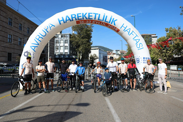 Bursa’da ‘Arabasız Bir Gün, Hareketli Bir Kent’ etkinliği düzenlendi