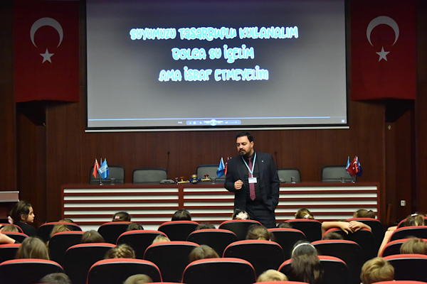 Bursa’da öğrencilere su tasarrufu ve bilinçli kullanım eğitimi veriliyor