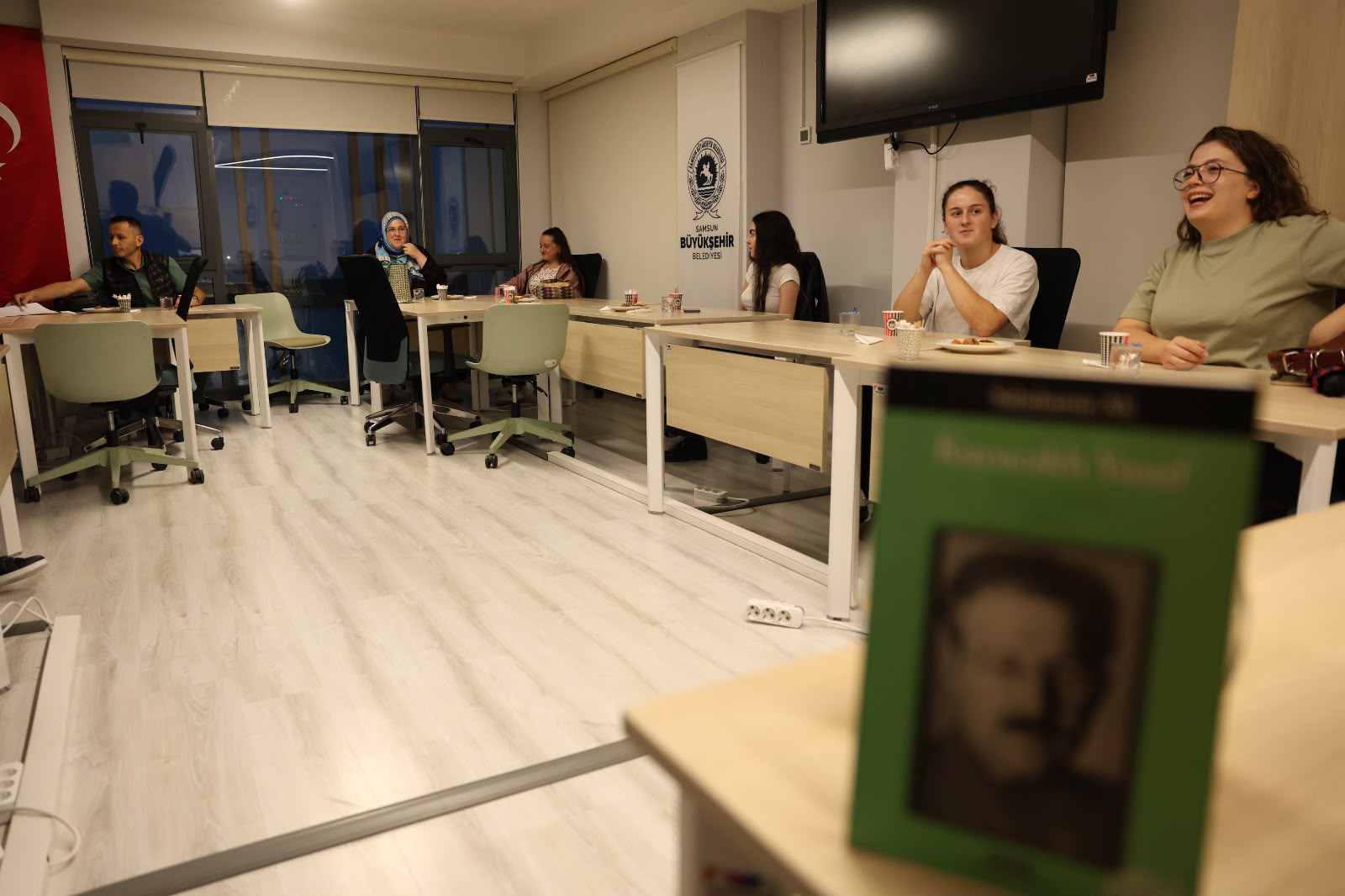 Samsun Büyükşehir Belediyesi’nin kitap kulübü kitapseverleri buluşturuyor