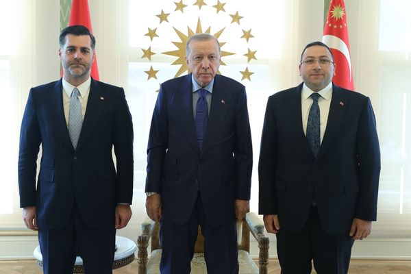 Erdoğan, Üsküdar Belediye Başkan Vekili Gültekin’i kabul etti