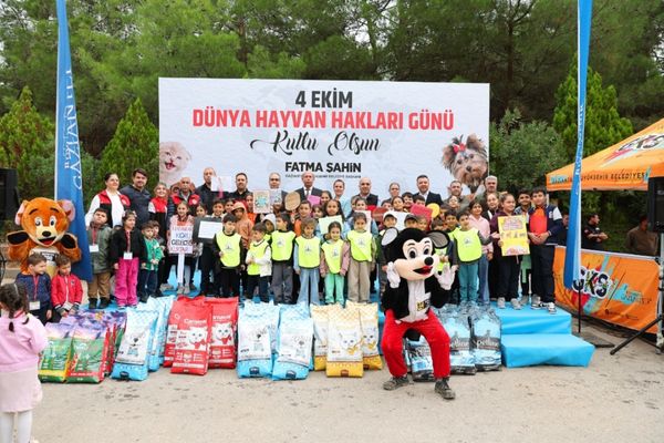 Gaziantep’te Dünya Hayvanları Koruma Günü programı düzenlendi