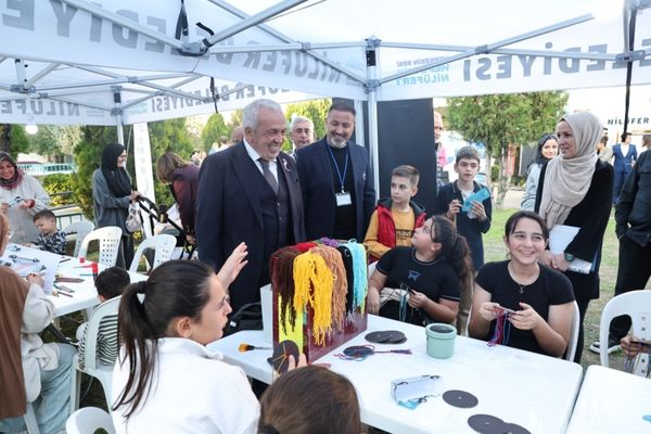 Nilüfer Belediye Başkanı Şadi Özdemir Akçalar’da vatandaşlarla buluştu