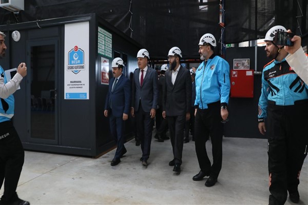 Marmara Afet Koordinasyon ve Lojistik Merkezi açıldı