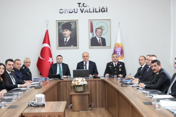 Ordu’da 2026’nın ilk 9 ayına ilişkin güvenlik verileri açıklandı