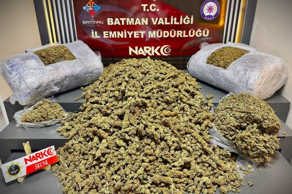 Batman’da uyuşturucu operasyonlarında 7 kişi tutuklandı