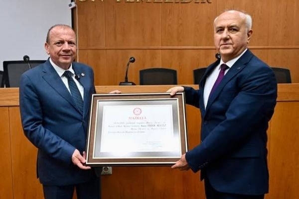 Matlı mazbatasını aldı